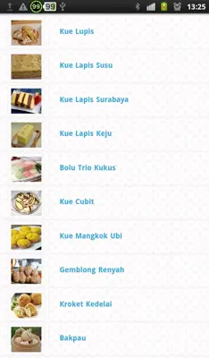 101 Resep Kue Indonesia android App screenshot 2